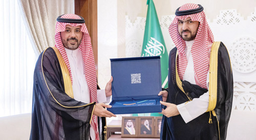 نائب أمير الشرقية يستقبل مدير صندوق تنمية الموارد البشرية 