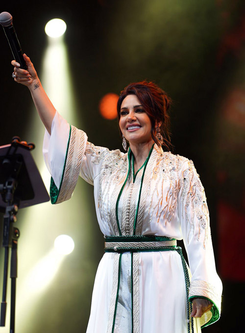 ديانا حداد: «موازين» علامة مضيئة في مسيرة كل فنان 