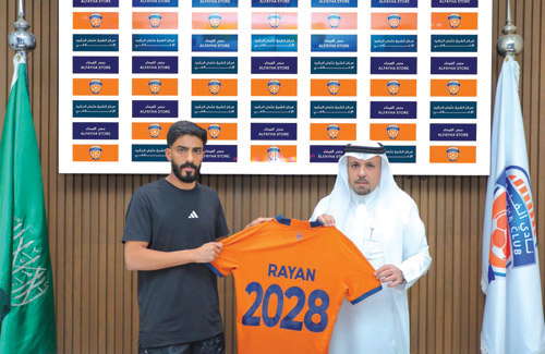 الفيحاء يجدد عقد الحارس عبدالرؤوف الدقيل 