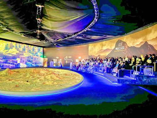 عروض إثرائية عن قصص الأنبياء في معرض الوحي بحراء 