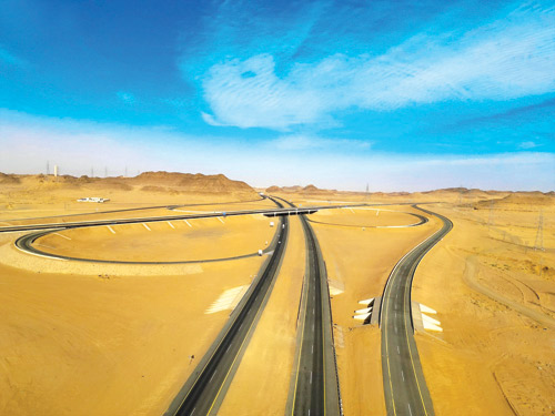 «هيئة الطرق»: مشاريع نوعية في تبوك تدعم الربط اللوجستي بالمشاريع الكبرى ودول الجوار 