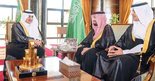  جانب من الاستقبال