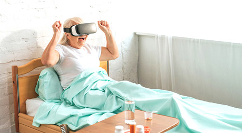 استخدام الواقع الافتراضي في علاج الاكتئاب والقلق 