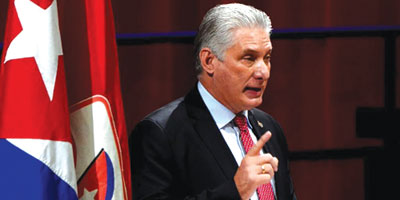 واشنطن تفرض عقوبات على الرئيس الكوبي 