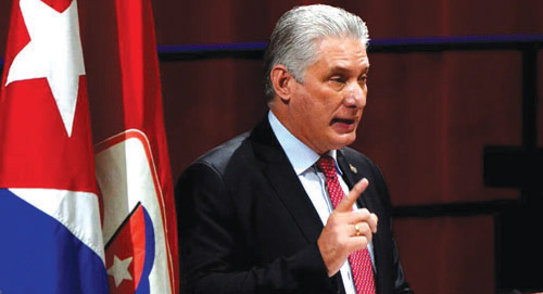 واشنطن تفرض عقوبات على الرئيس الكوبي 