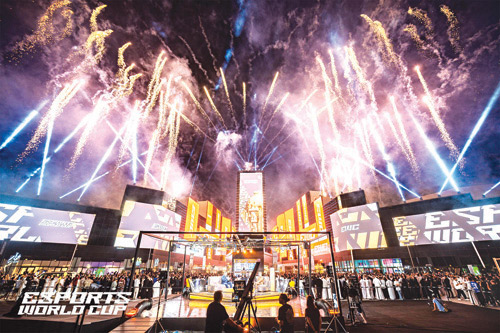 حفل ضخم في افتتاح كأس العالم للرياضات الإلكترونية 