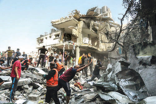 فلسطين: نحذِّر إسرائيل من تهجير الفلسطينيين إلى المدينة الإنسانية في رفح 