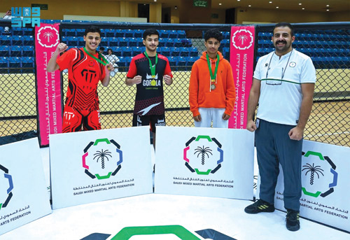 اختتام تصفيات فنون القتال المختلطة بأبها 