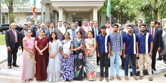 الصندوق السعودي للتنمية يفتتح مشروع تطوير جامعة ويامبا في سريلانكا 