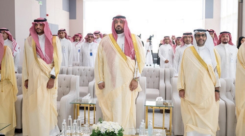 جانب من الاحتفال بحضور وزير الاقتصاد يوم أمس