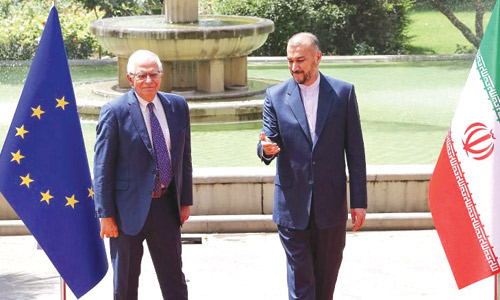 اتفاق إيراني أوروبي على استئناف المحادثات النووية 