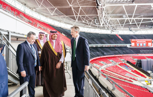 التقى عددا من منسوبي الداخلية المبتعثين 