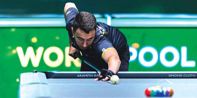 انطلاق منافسات بطولة العالم للبلياردو 2025 في جدة 