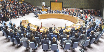 مجلس الأمن يعتمد قراراً لحل النزاعات بالطرق السلمية 
