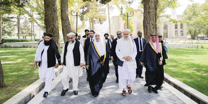 نائب رئيس الوزراء الأفغاني يلتقي أمين رابطة العالم الإسلامي 