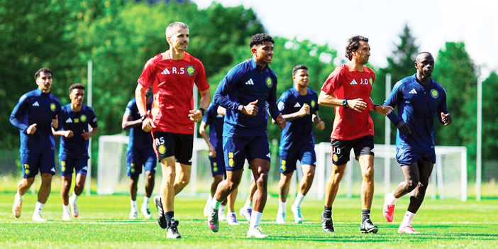  لقطة من تدريب النصر