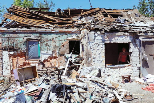 القوات الروسية تسيطر على قرى في شرق أوكرانيا 