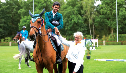 الفارس «المبطي» يواصل تألقه أوروبياً 