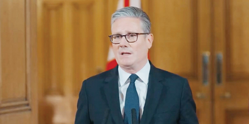 المملكة ترحب بعزم بريطانيا الاعتراف بالدولة الفلسطينية ودعمها لحل الدولتين 