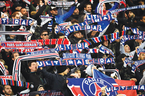 تغريم باريس سان جيرمان (148) ألف يورو 