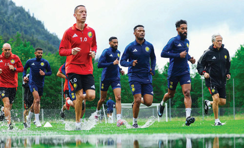  تحضيرات النصر مع مدربهم الجديد جيسوس