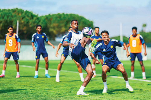  لقطة من تدريبات النصر