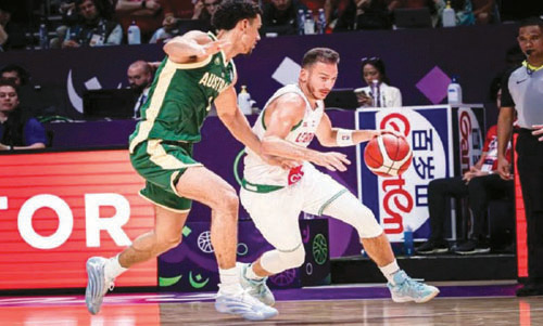 أستراليا فازت على لبنان 93-80