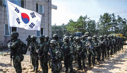 تراجع عدد أفراد الجيش في كوريا الجنوبية 20 % في 6 سنوات 