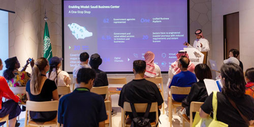 المركز السعودي للأعمال يستعرض أدواره وخدماته في إكسبو 2025 بأوساكا 