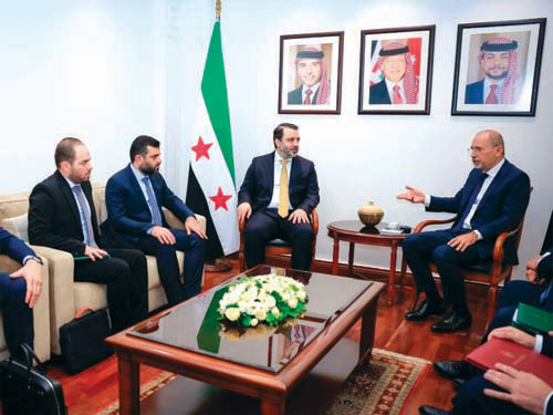 اجتماع أمريكي - سوري أردني في عمان 