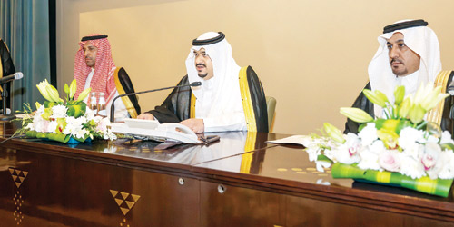 جانب من رعاية سموه للورشة