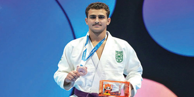 «ندا» يحقق برونزية الجوجيتسو 