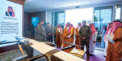 وزير الداخلية يقف على سير العمل في قيادة القوات الخاصة للأمن البيئي 