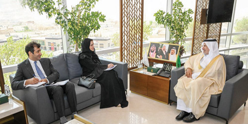 د. الربيعة يلتقي المديرة الإقليمية لمنظمة الصحة العالمية 