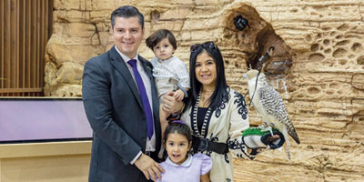 حضور لافت للسياح في المزاد الدولي لمزارع إنتاج الصقور 