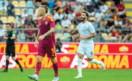  نيوم يتعادل مع روما