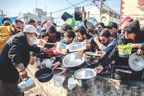 برنامج الأغذية العالمي: نصف مليون فلسطيني في غزة على شفا المجاعة 