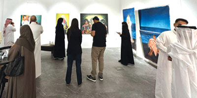 «الرياض آرت».. منصة تشكيلية سنوية في جاليري نايلا 