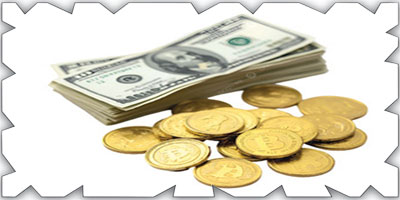 تراجع الذهب مع صعود الدولار 