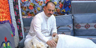 «الندافة».. حرفة متوارثة تحفظ الأصالة في الحدود الشمالية 