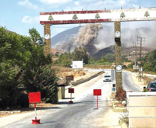 إسرائيل تقصف «بنى تحتية» لـ«حزب الله» في جنوب لبنان 