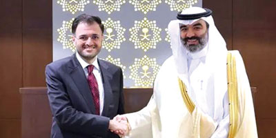 وزير الاتصالات وتقنية المعلومات يستقبل نظيره السوري 