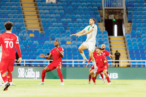 الأهلي يتأهل إلى ثمن نهائي كأس الملك بعد فوزه على العربي بخماسية 