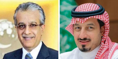 «آل خليفة» يهنئ «المسحل» بتوثيق تاريخ كرة القدم السعودية 
