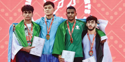 الأخضر يحقق 4 ميداليات في فنون القتال المختلطة 