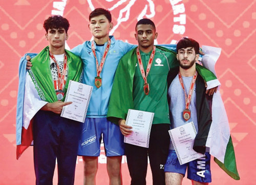 الأخضر يحقق 4 ميداليات في فنون القتال المختلطة 