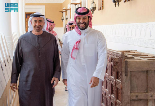 خلال لقاء في الرياض تناول العلاقات الأخوية وسبل تعزيزها وتطورات الأوضاع الإقليمية 