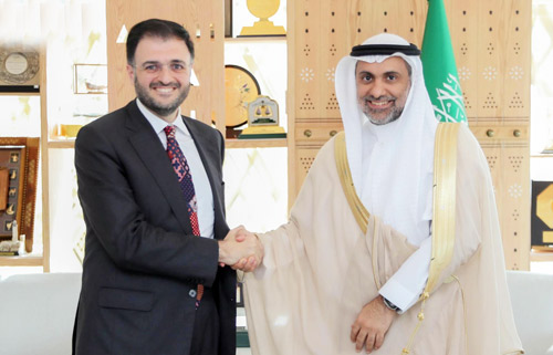 وزير الصحة يبحث مع وزير الاتصالات السوري التعاون في الصحة الرقمية 