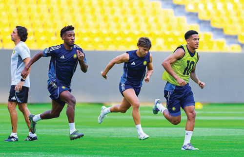  لقطة من تدريب النصر