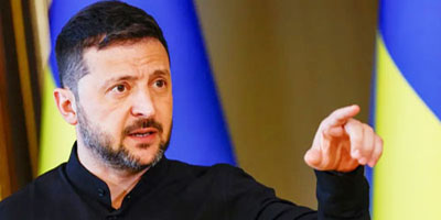 زيلينسكي يرفض دعوة بوتين لإجراء محادثات في موسكو 